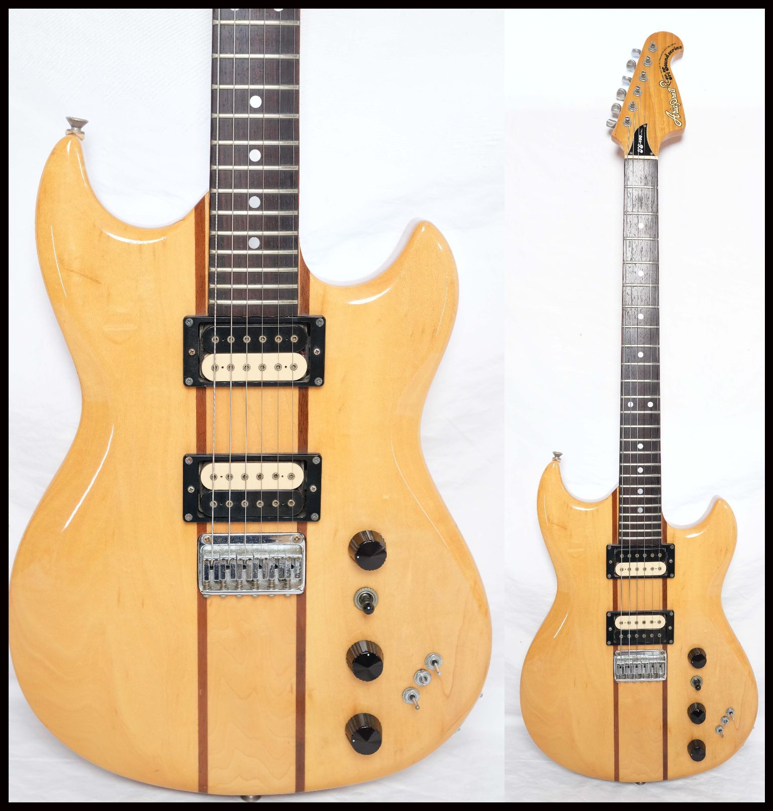 Aria Pro Ⅱ TS-400(前期型) 1980年製 ヴィンテージ ☆Aria Pro II☆TS-400 オークナチュラル 状態良好 1980年製
