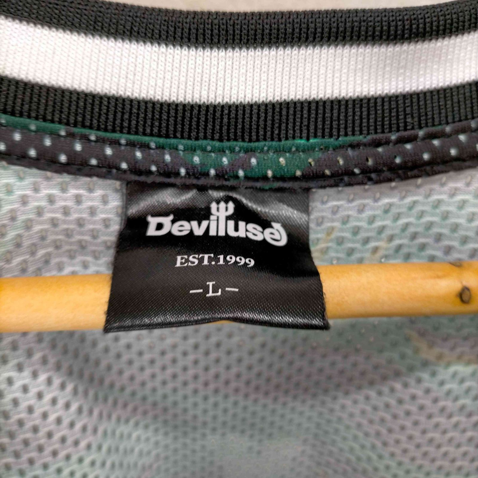 デビルユース Deviluse バスケットボールメッシュタンクトップ メンズ 