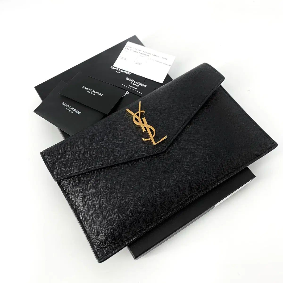 ☆人気☆【SAINT LAURENT】☆モノグラムアップタウンクラッチ☆ Saint Laurent(サンローラン) モノグラム アップタウン クラッチ