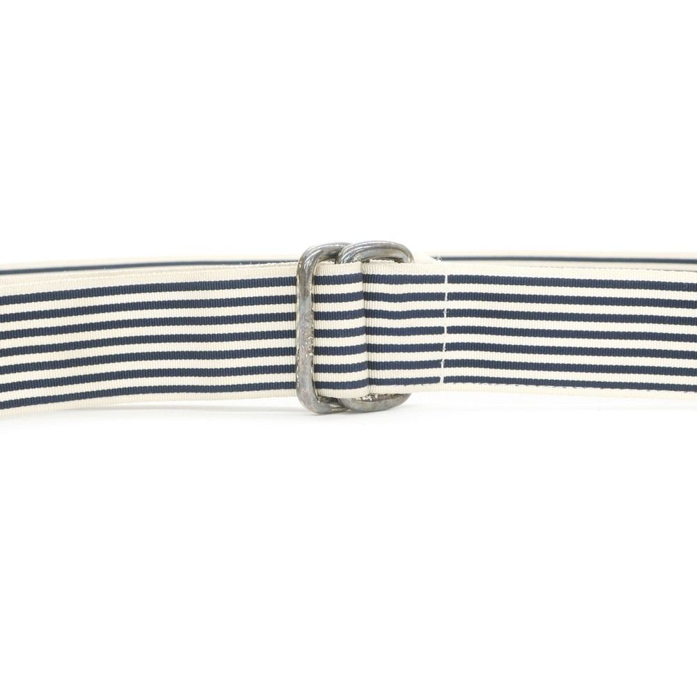 Polo by Ralph Lauren ストライプリングベルト米国製used 90s USA製 ポロ ラルフローレン ストライプ ナイロン リング