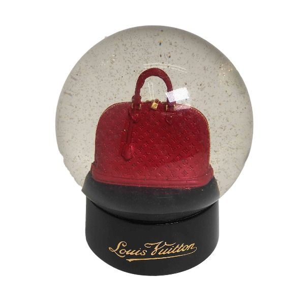 LOUIS VUITTON - ルイヴィトン  オブジェ レッド×ブラック  LOUIS VUITTON スノードーム アルマ ルイヴィトン アルマ スノードーム オブジェ LOUIS VUITTON