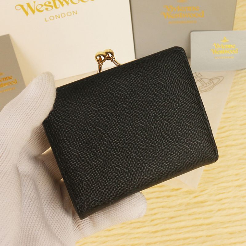 新品 Vivienne Westwood 二つ折り財布 がま口 ヴィヴィアン