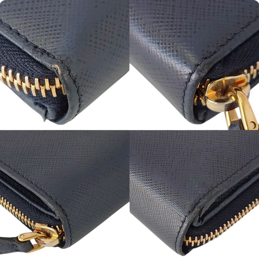 箱 紙タグ付】PRADA プラダ 二つ折り財布 1ML522 サフィアーノレザー 