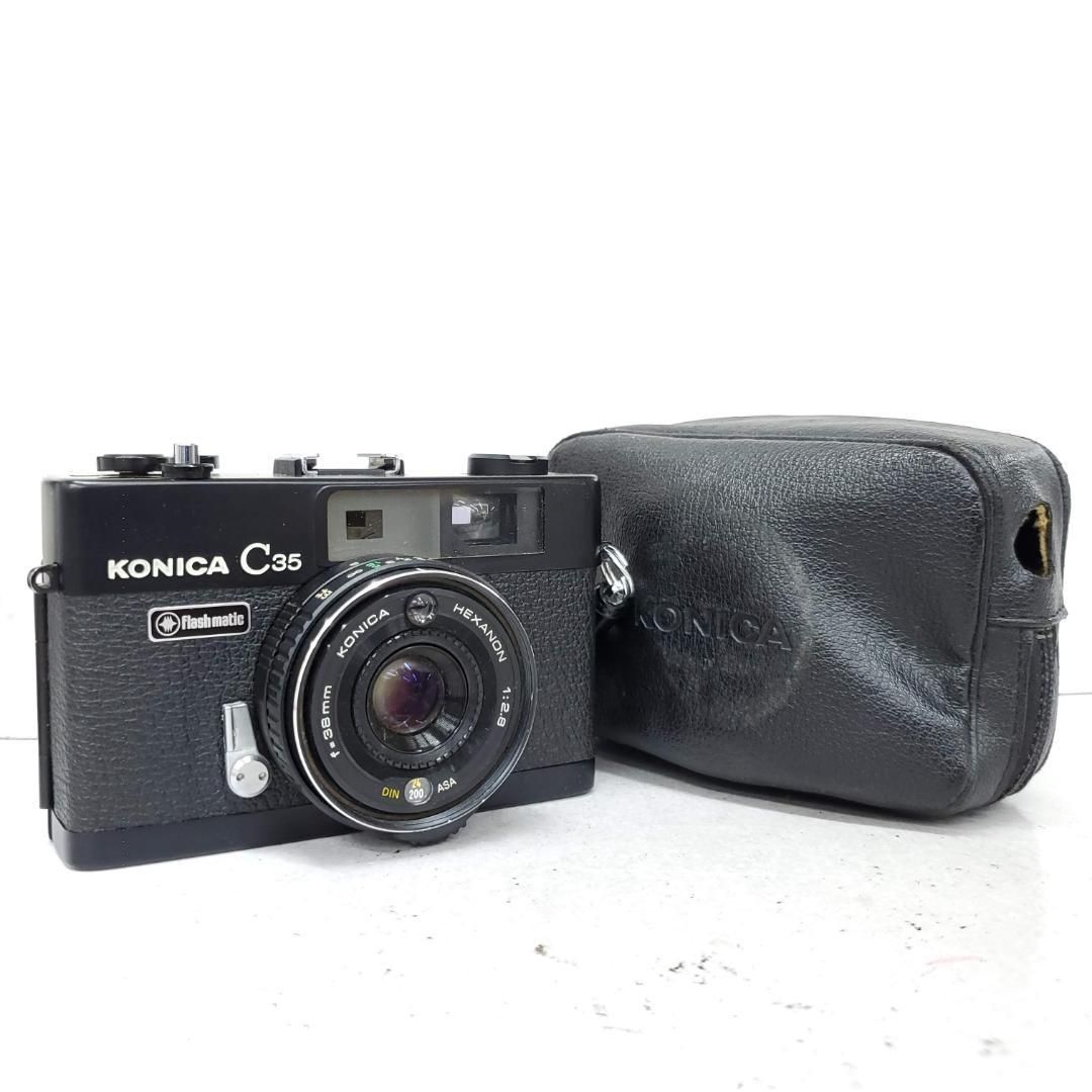 動作 済 KONICA C35 Flash matic F0821-11ID