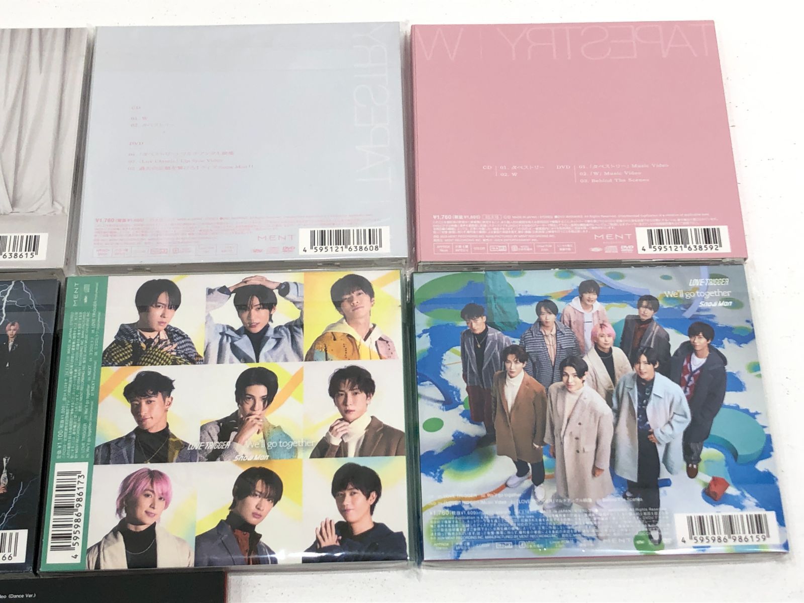 SnowMan 全シングルCD 3形態 11種 33枚 まとめ売り カテゴリー 【公式