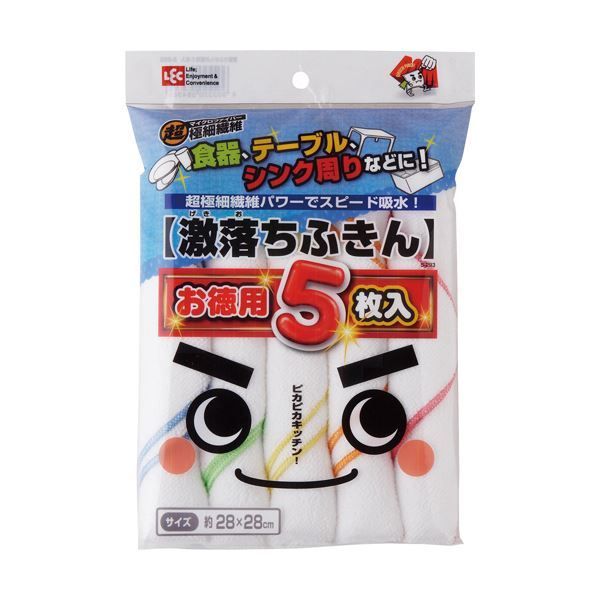 まとめ レック 激落ちふきん お徳用 S-293 1パック 5枚 ×10セット