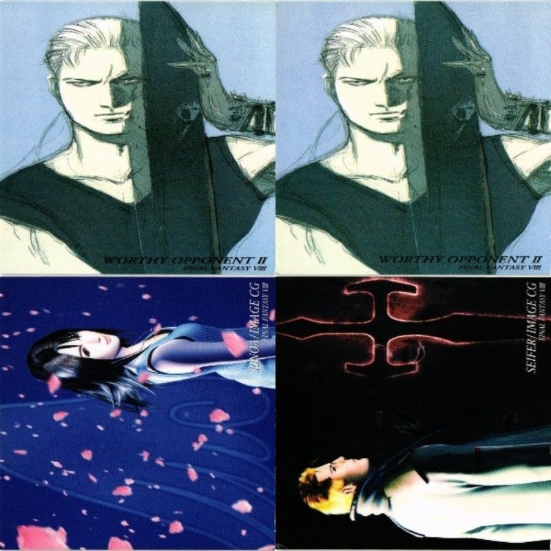 fy7 d-19 天野喜孝 サイファー リノア FF8 ファイナル