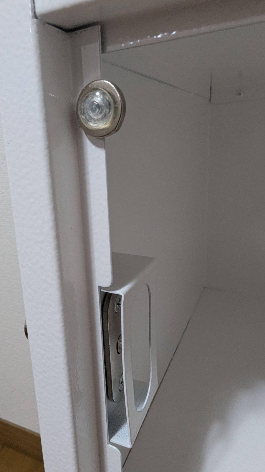 るすぽす宅配ボックス3段タイプ 定番のホワイト