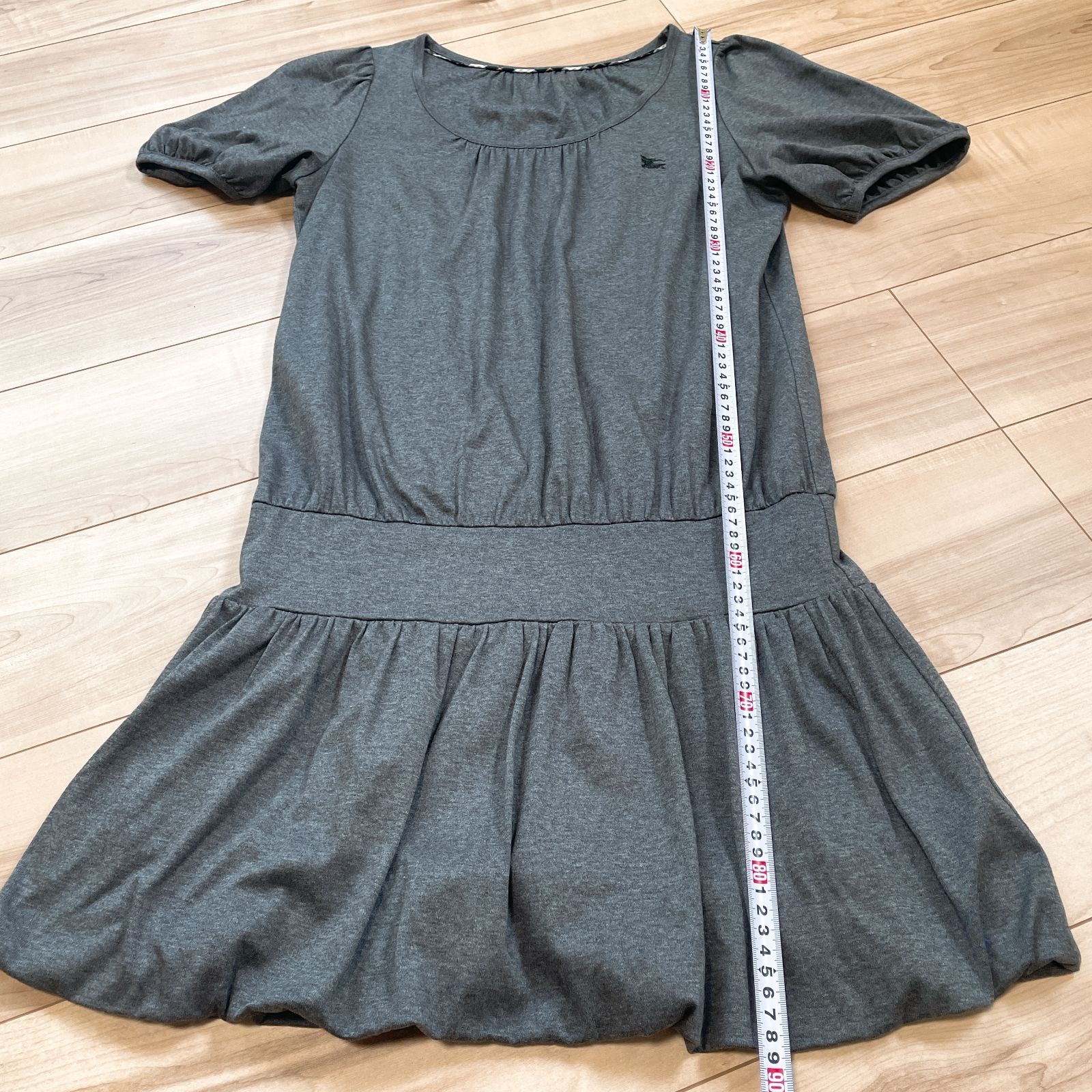 BURBERRY BLUE LABEL ノバチェック フリルワンピース ✨美品