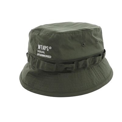 WTAPS バケットハット オリーブ色 WTAPS JUNGLE 02 / HAT / POLY. WEATHER. FORTLESS Olive drab