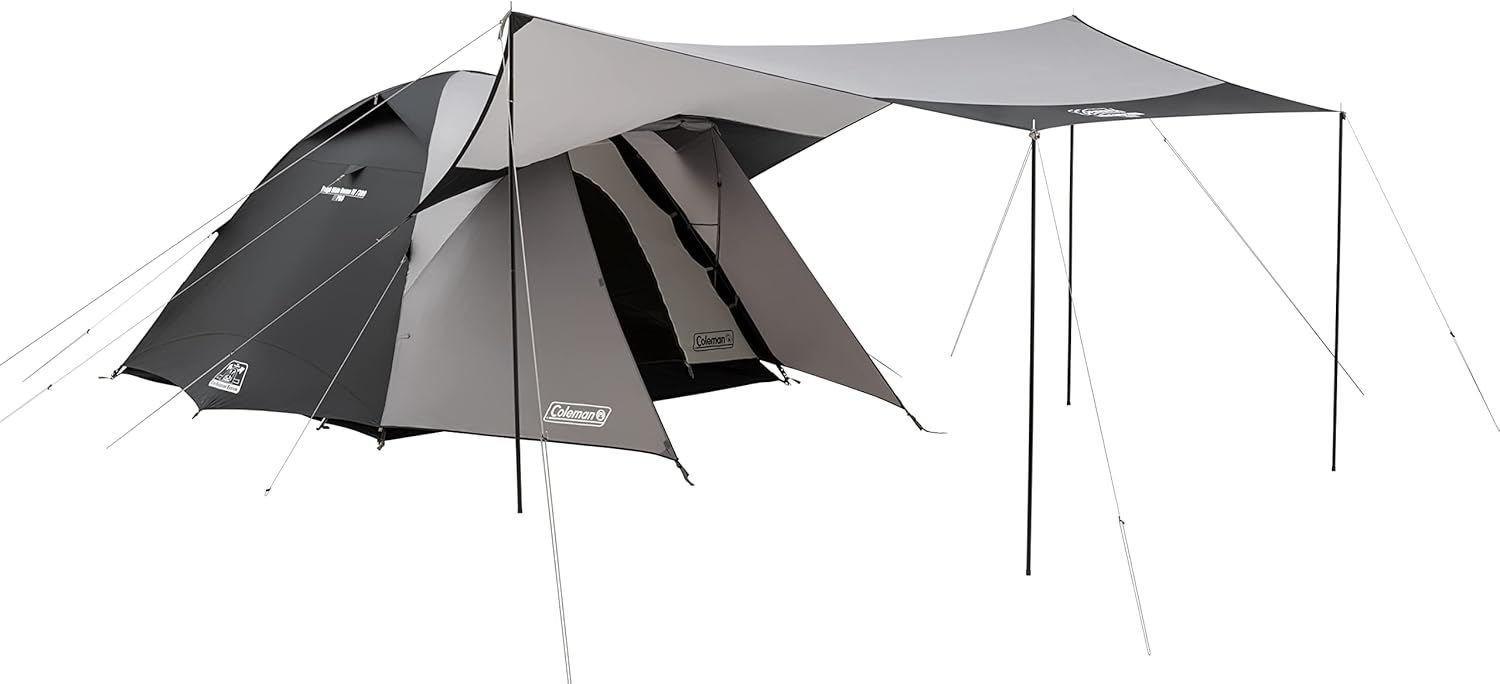 Coleman ワンポールテント限定色 と、同色ヘキサタープセット Coleman ワンポールテント限定色 と、同色ヘキサタープセット
