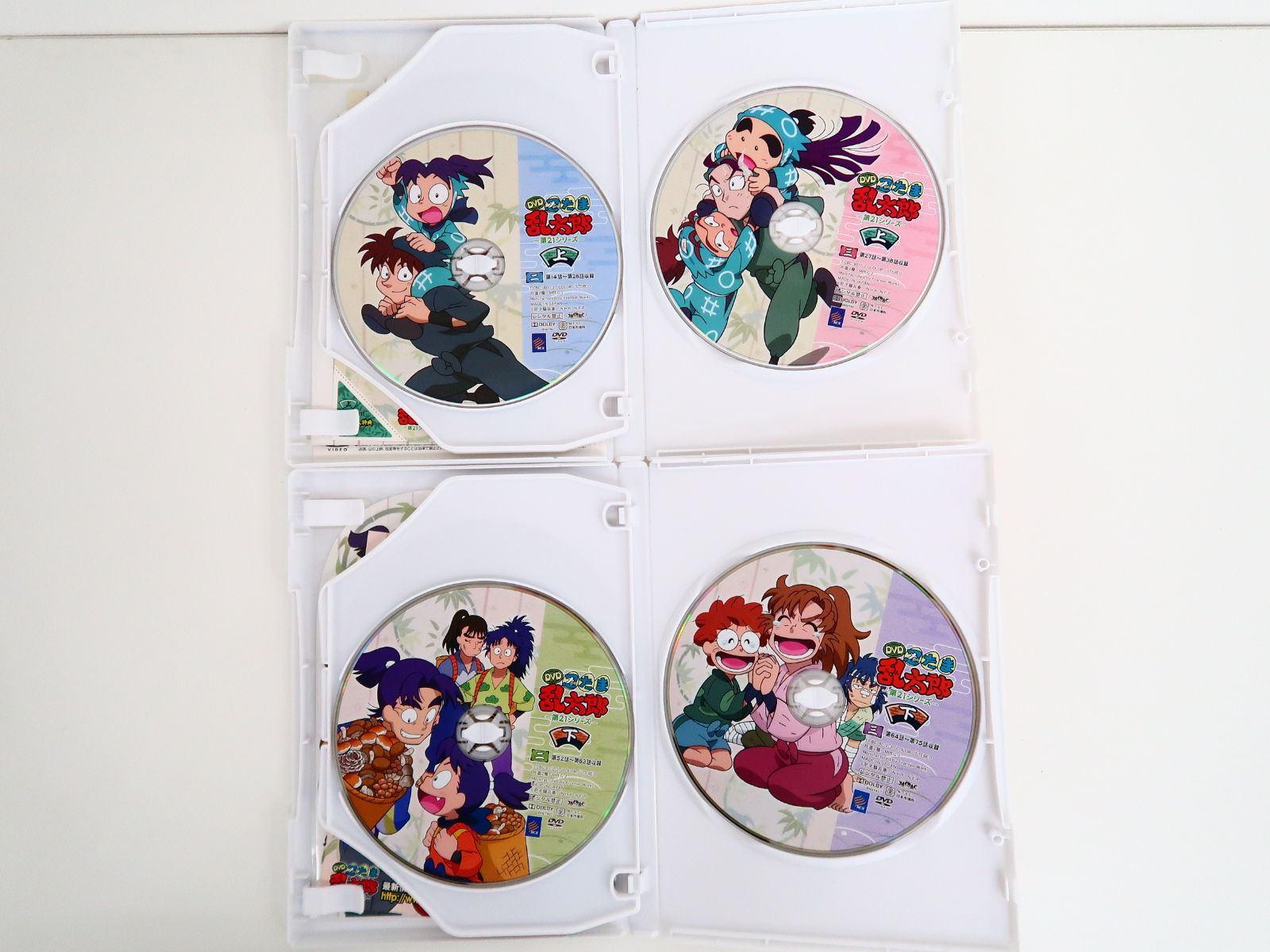 セル版 全2巻セット 忍たま乱太郎 第21シリーズ DVD-BOX 上・下 - メルカリ