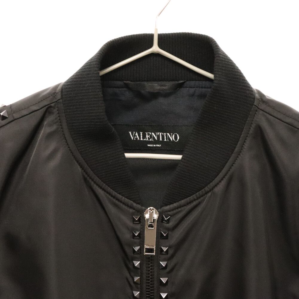 VALENTINO (ヴァレンチノ) スタッズ ナイロン ブルゾン VALENTINO (ヴァレンチノ) スタッズ ナイロン ブルゾン