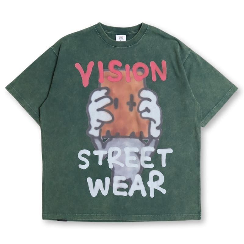VISION STREET WEAR x guernika ソウガラシャツ 新品 メンズ vision street wear ヴィジョン guernika ゲルニカ コラボ
