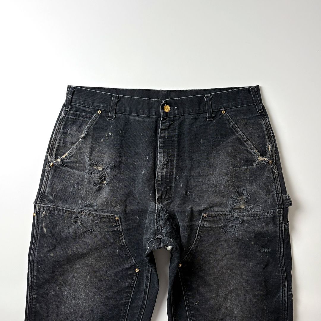 carharttカーハート ダブルニーペインターパンツ ブラック 楽天市場】カーハート ペインターパンツ ダブルニー Carhartt