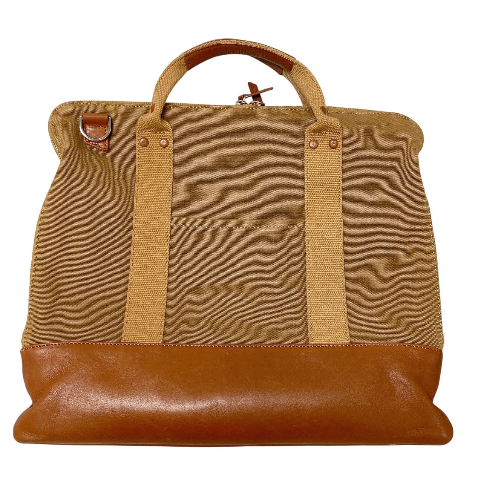 AT-171 Want Les Essentiels De La Vie ウォントレスエッシェンシャルデラヴィ トートバッグ 2way ショルダーバッグ ブラウン メンズ