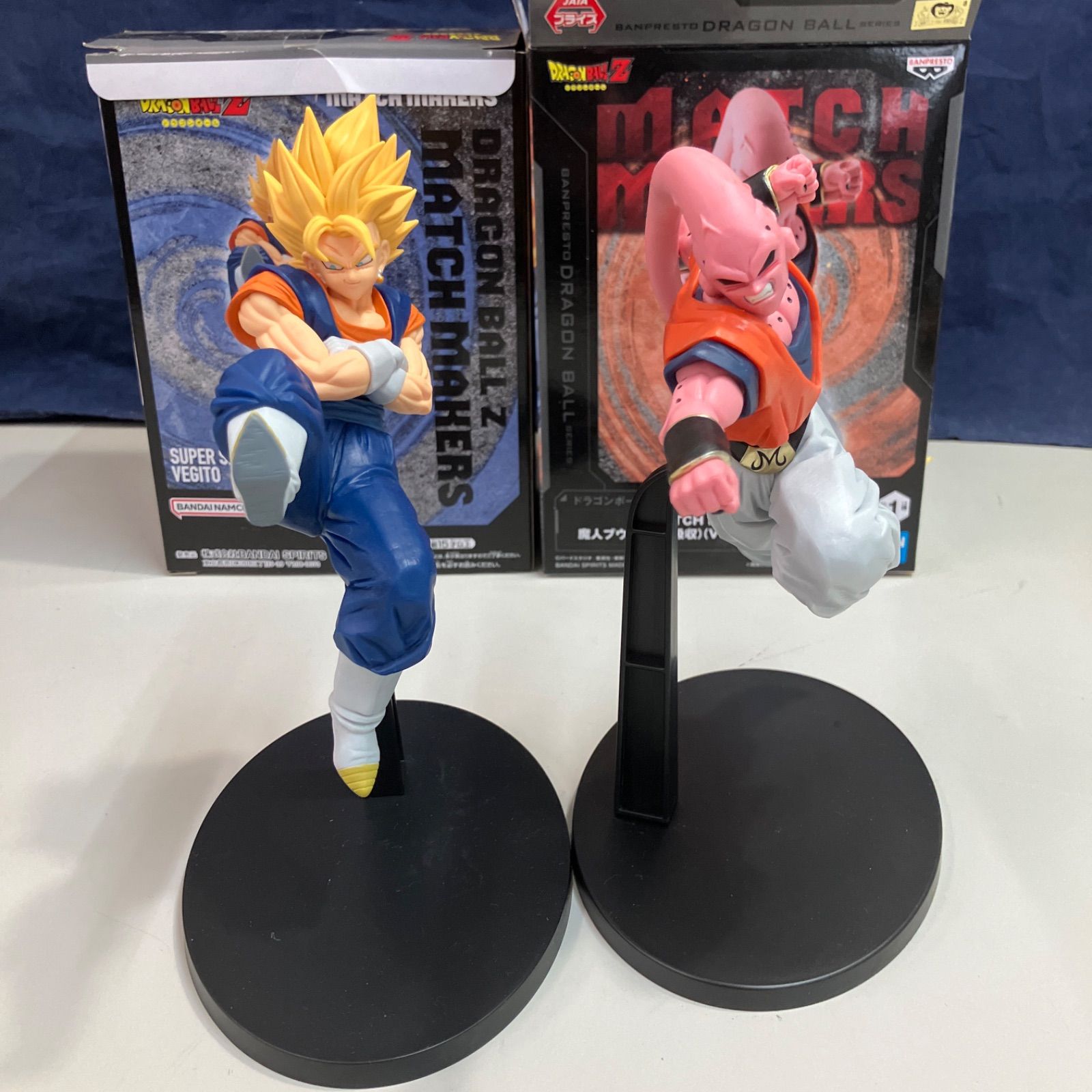 美品 ドラゴンボール MATCH MAKERS ベジット 魔人ブウ フィギュア 鳥山 
