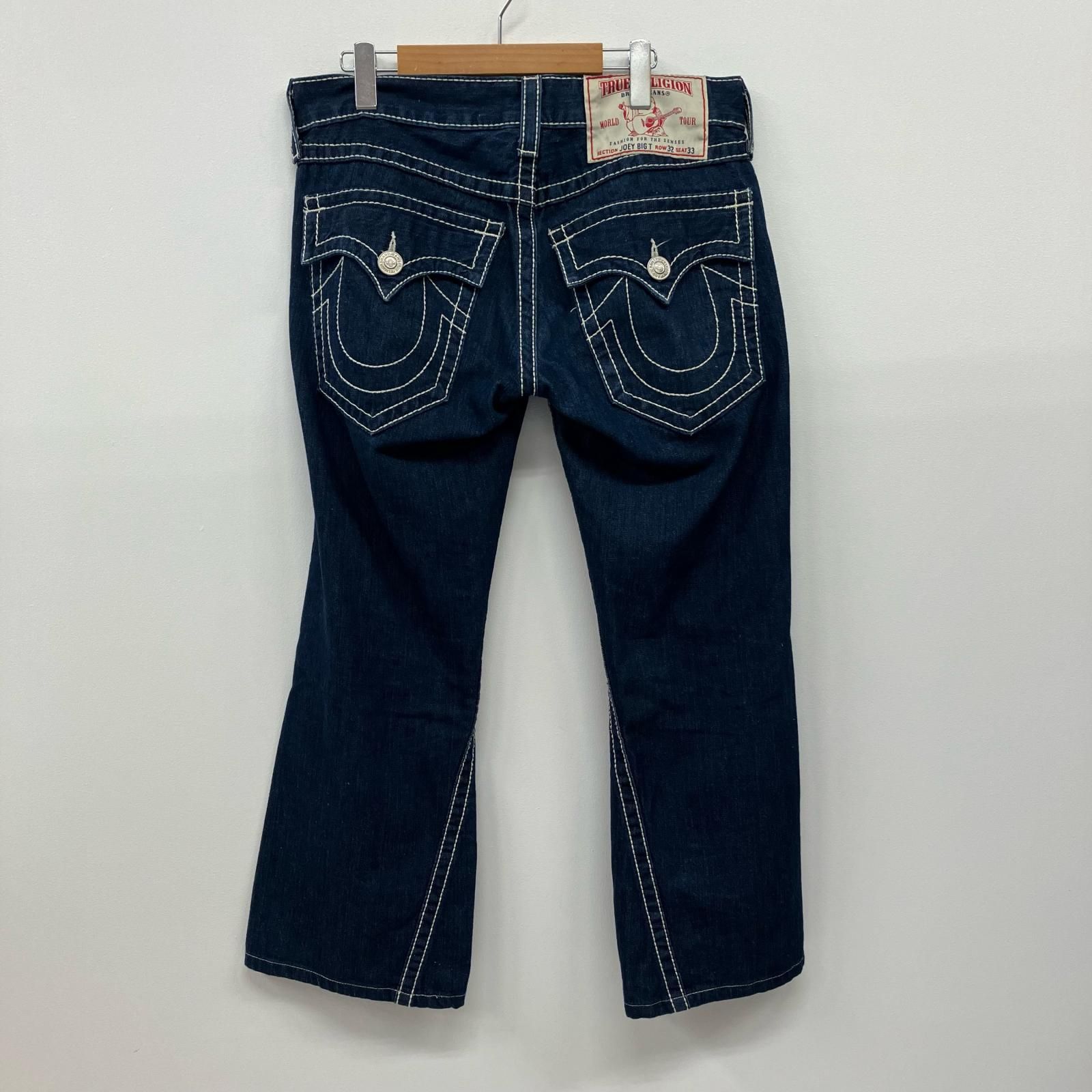 イオン広店 TRUE RELIGION トゥルーレリジョン デニムパンツ billy super tデニムパンツ 28993 ブルー サイズ 33 107