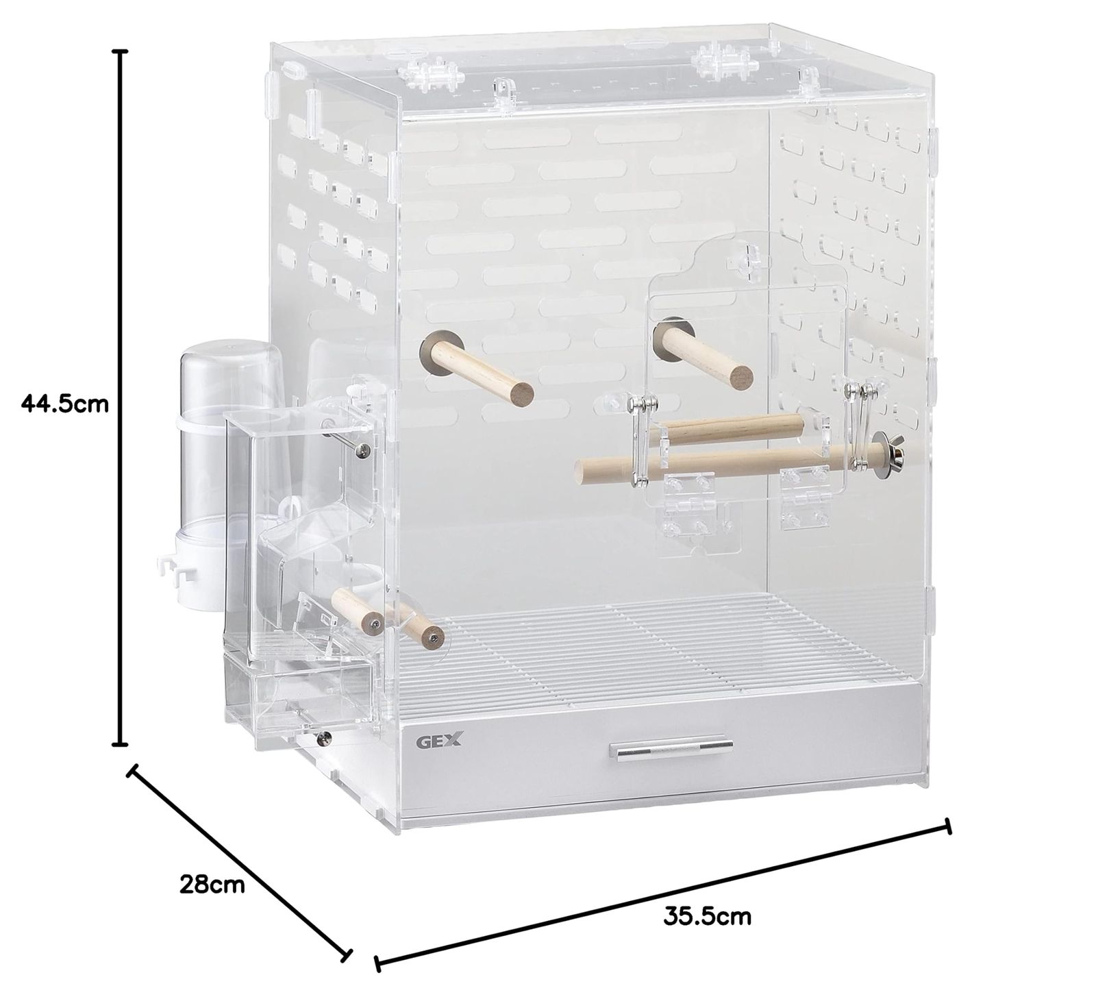 エサ入れ 水入れ付