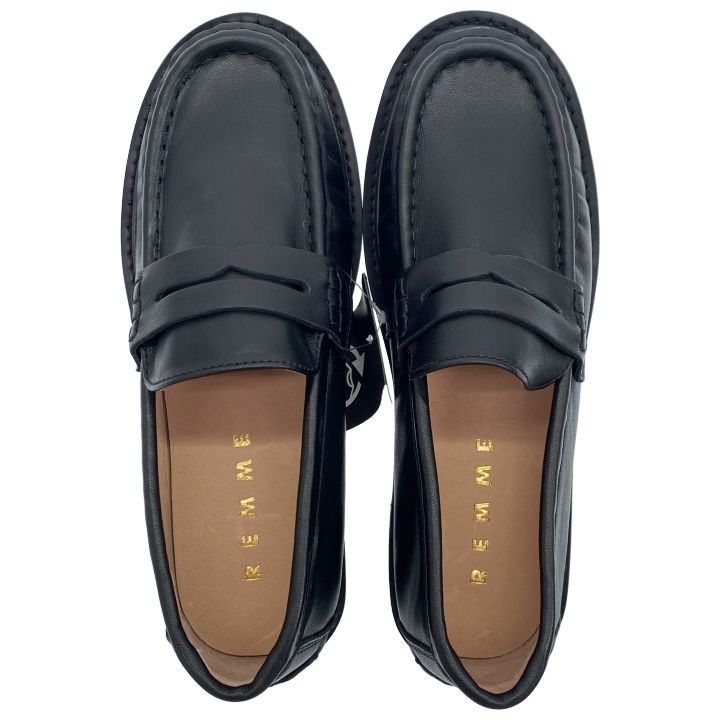 REMME (レメ) ローファー レディース ブラック 37 - メルカリ