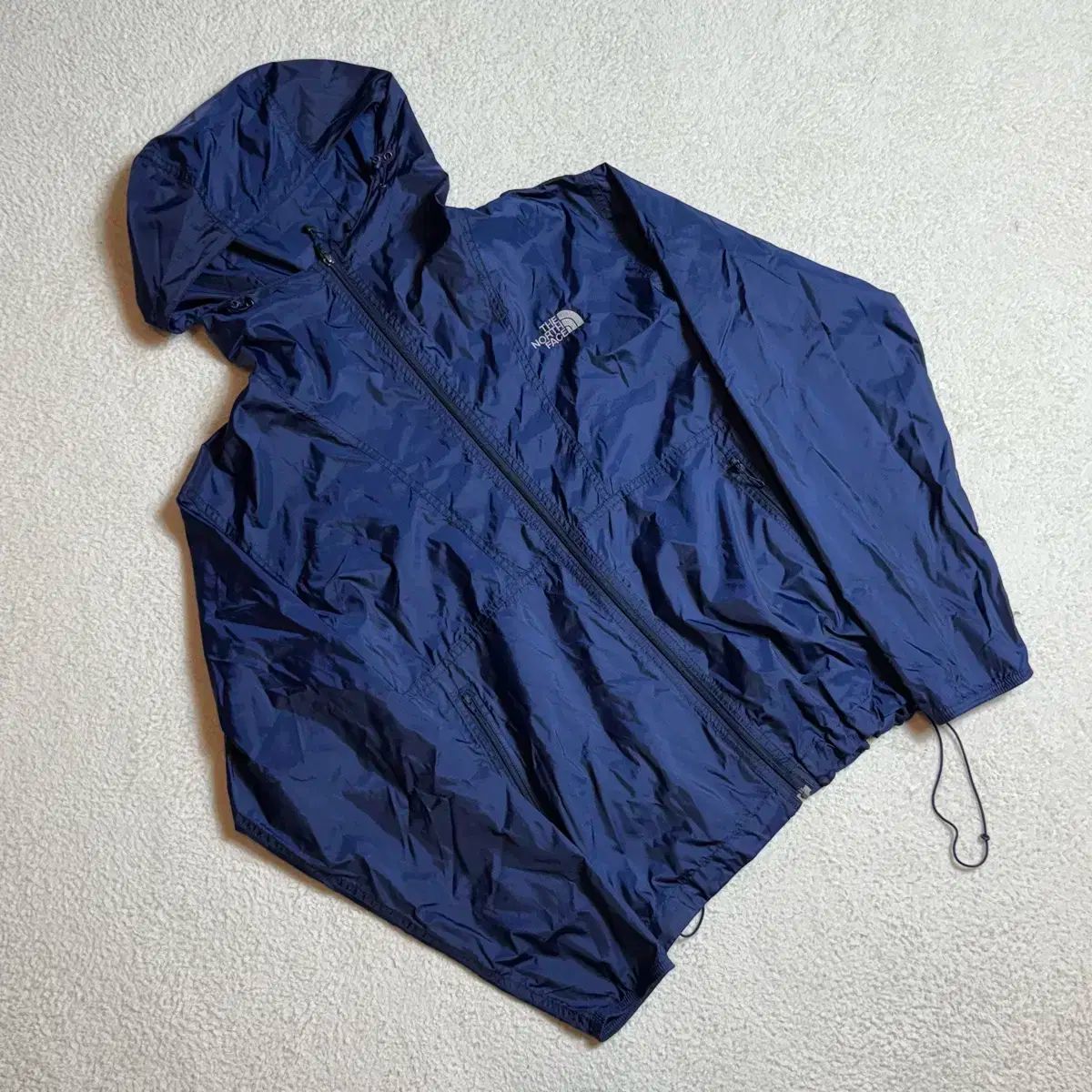 THE NORTH FACE(ザ・ノース・フェイス) ブルー フード ウィンドブレーカー