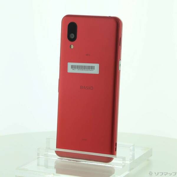 状態良好美品BASIO active レッド SHG09 64GB SIMフリー 品〕 BASIO active 64GB レッド SHG09 au SIMフリー【349】 【公式通販】