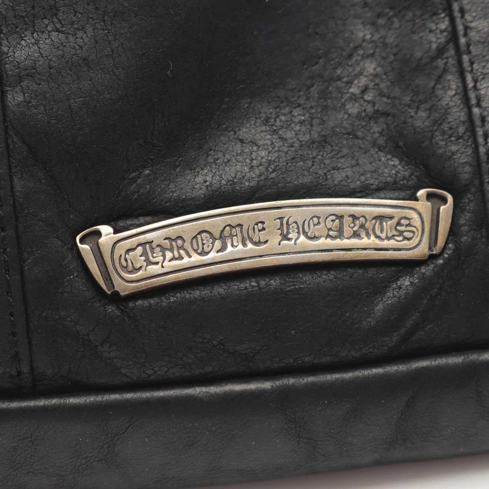 クロムハーツ CHROME HEARTS ポーチ ラージダガー ジップ