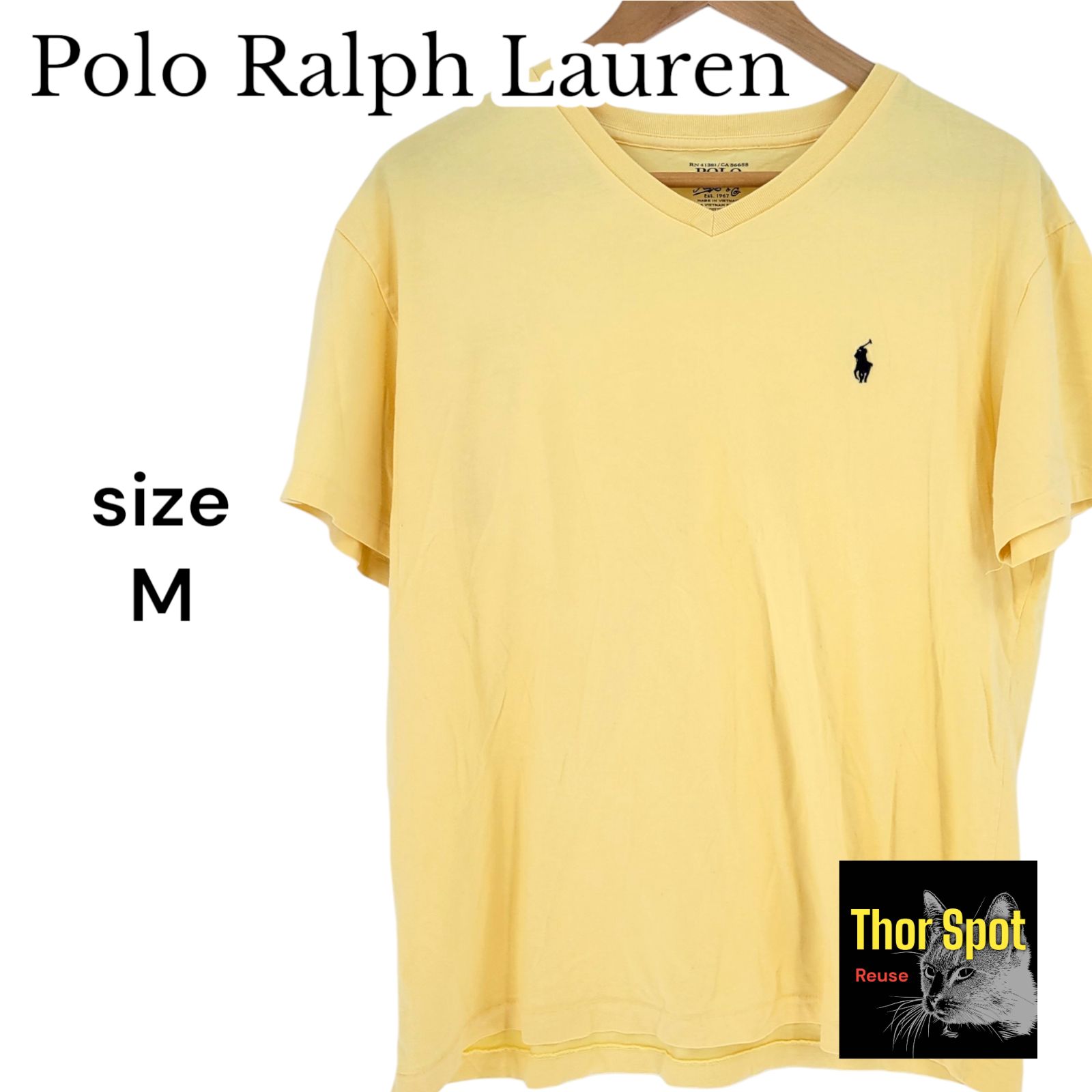 美品】POLO RALPH LAUREN ポロラルフローレン 半袖 Tシャツ Mサイズ 