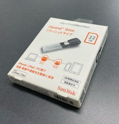 SanDisk】iXpand Slim フラッシュドライブ 【32GB】 ※新品・未使用・未