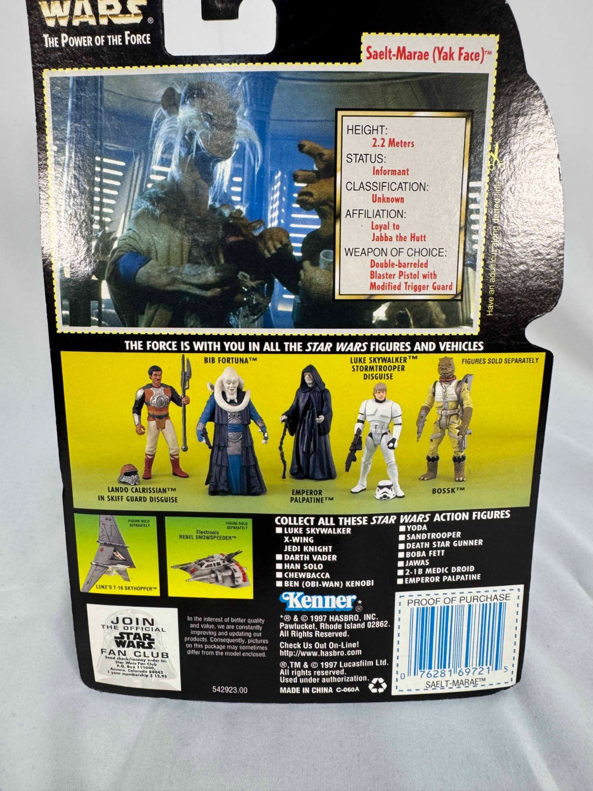 1990年代 The Power of the Force スターウォーズ フィギュア