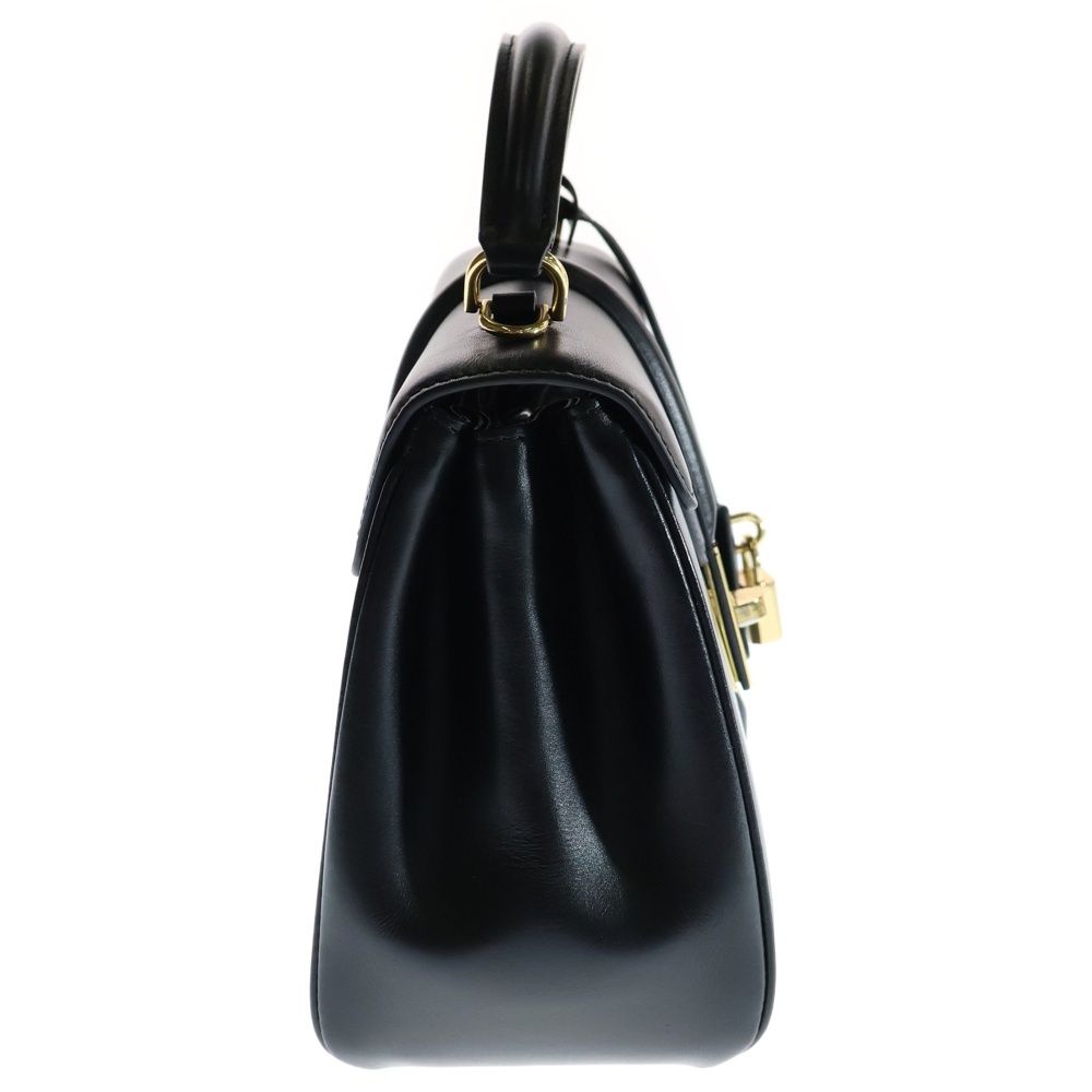 ★CELINE★ 16（セーズ） スモール ハンドバッグ ブラック セリーヌ 16セーズ スモール レザー 2WAYハンドバッグ ブラック