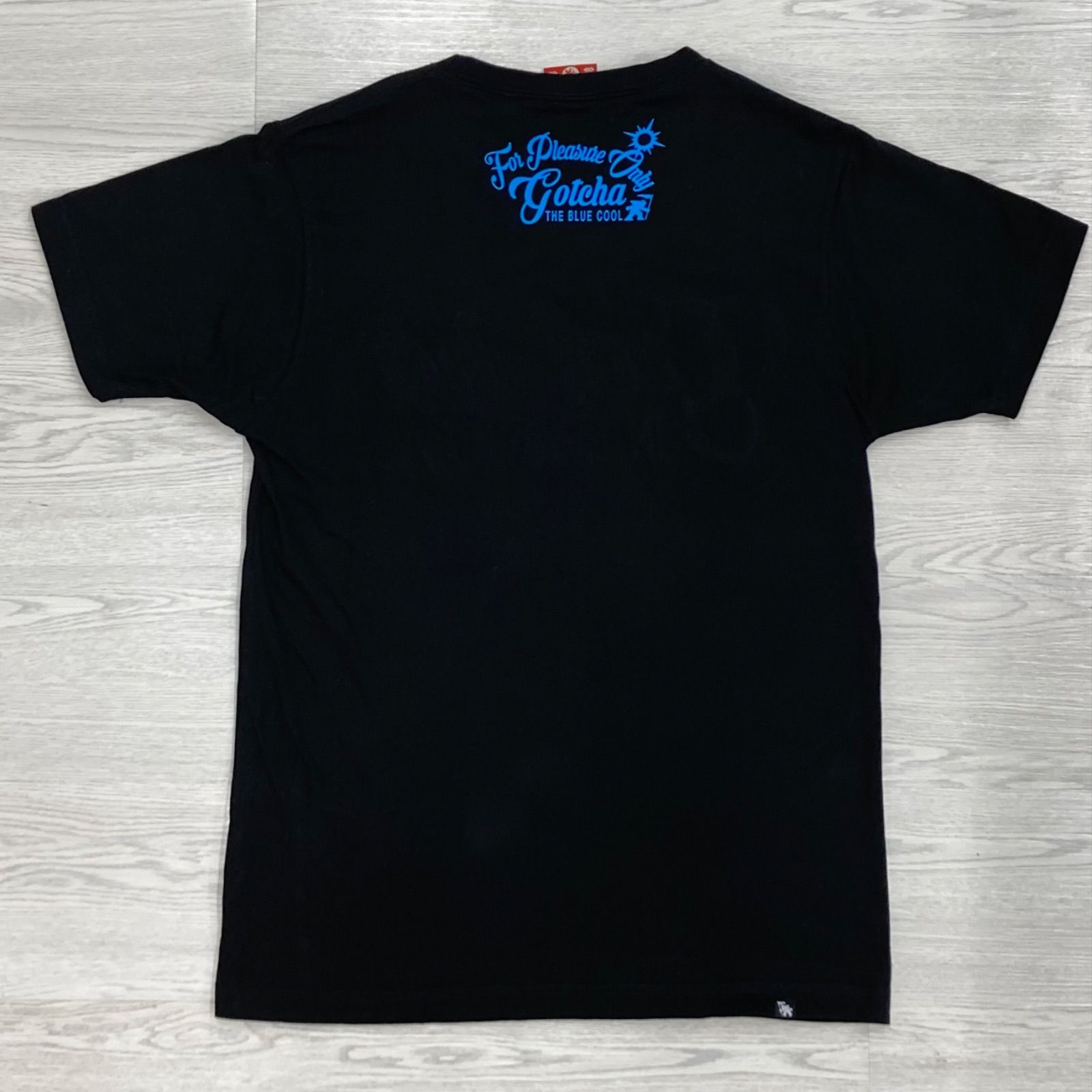 GOTCHA】ガッチャ big刺繍ロゴ Tシャツ cotton100% 黒 M | www.noah