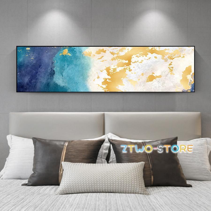 絵画 インテリア ファブリック 絵 120×30cm 額入り 額装込 壁掛け アートパネル プレゼント アートフレーム