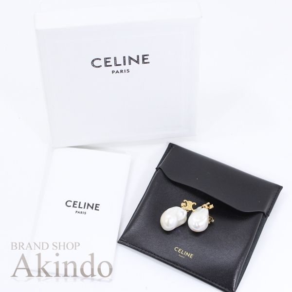 新品】セリーヌ レ・ペルル CELINE バロック パールピアス