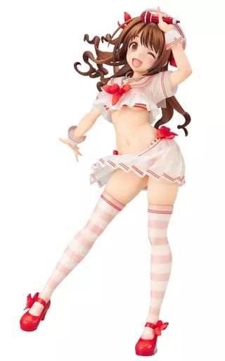 【中古】 アイドルマスター 島村卯月 はじけてサマー1/7 完成品フィギュア 中古】フィギュア 島村卯月 はじけて♪サマーVer. 「アイドルマスター