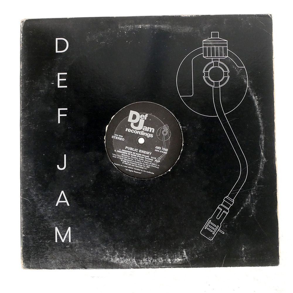 米 US盤 PUBLIC ENEMY/DON'T BELIEVE THE HYPE/DEF JAM