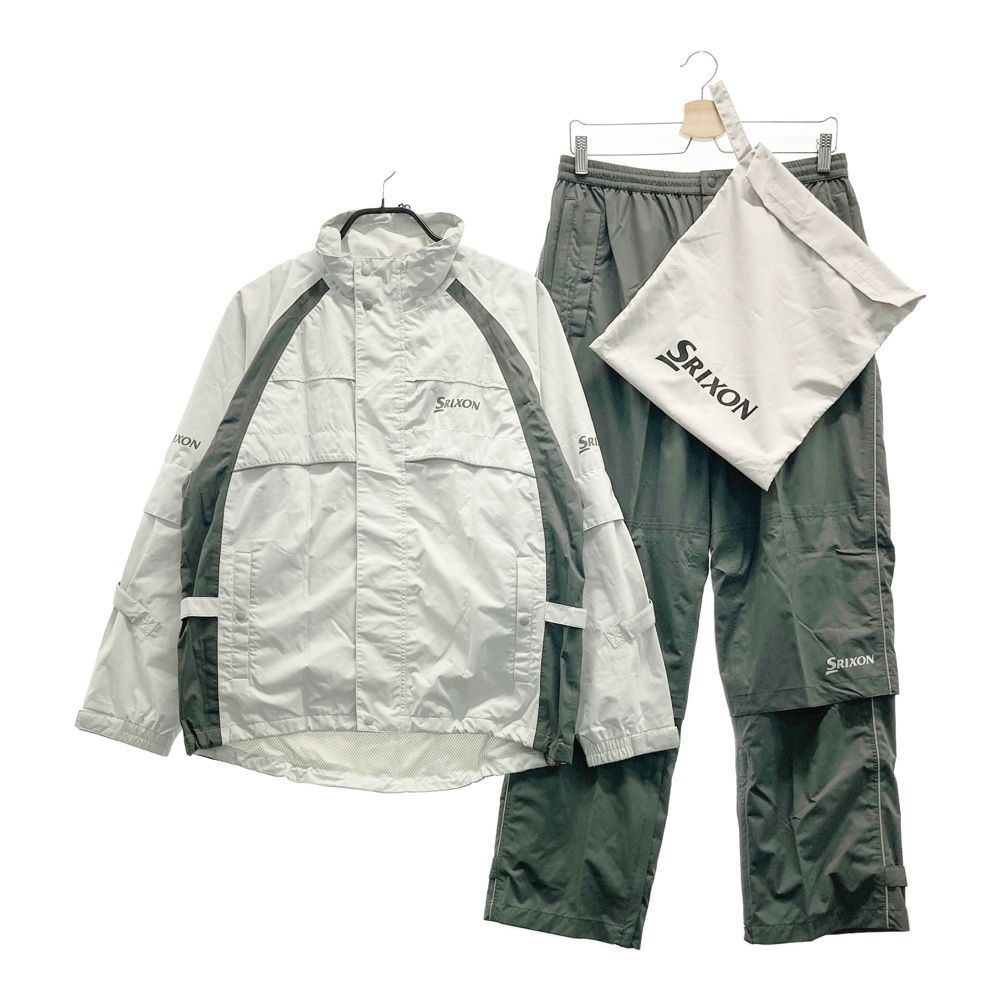 サイズ L SRIXON スリクソン 2WAY レインウェア セットアップ グレー系 240101543529 ゴルフウェア メンズ ストスト