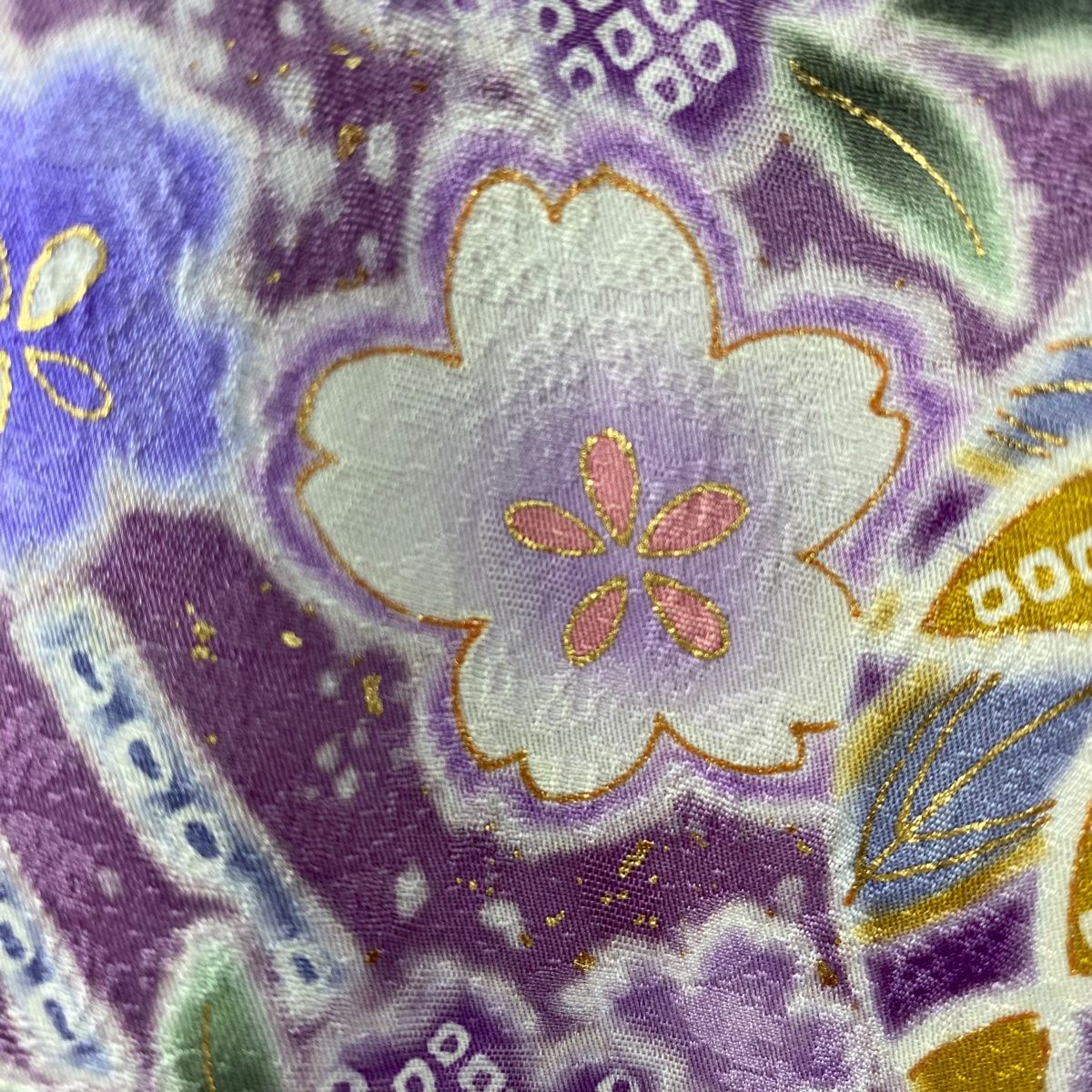 振袖フルセット 身丈168裄66 豪華振袖 黒 金彩 刺繍柄 逸品 振袖 身丈168cm 裄丈66.5cm M 袷 袋帯フルセット 几帳 草花 刺繍