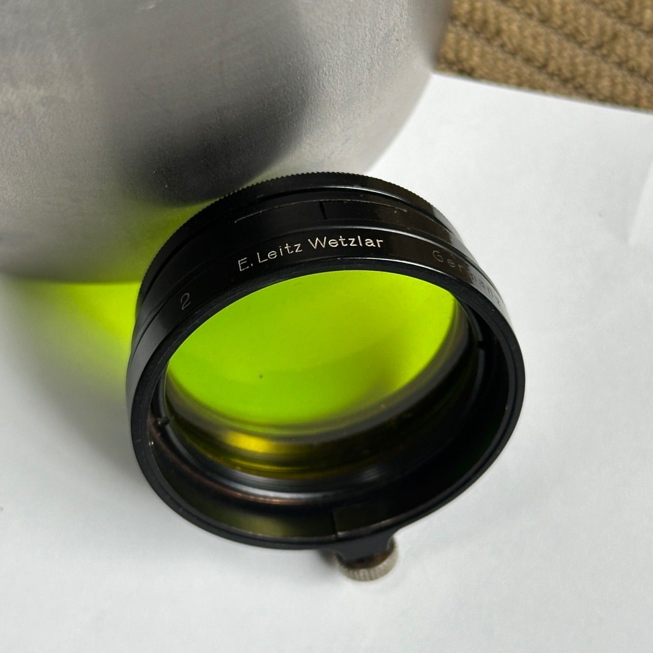 Ernst Leitz Wetzlar グリーンフィルター ドロップイン式 ライカ用 cm278
