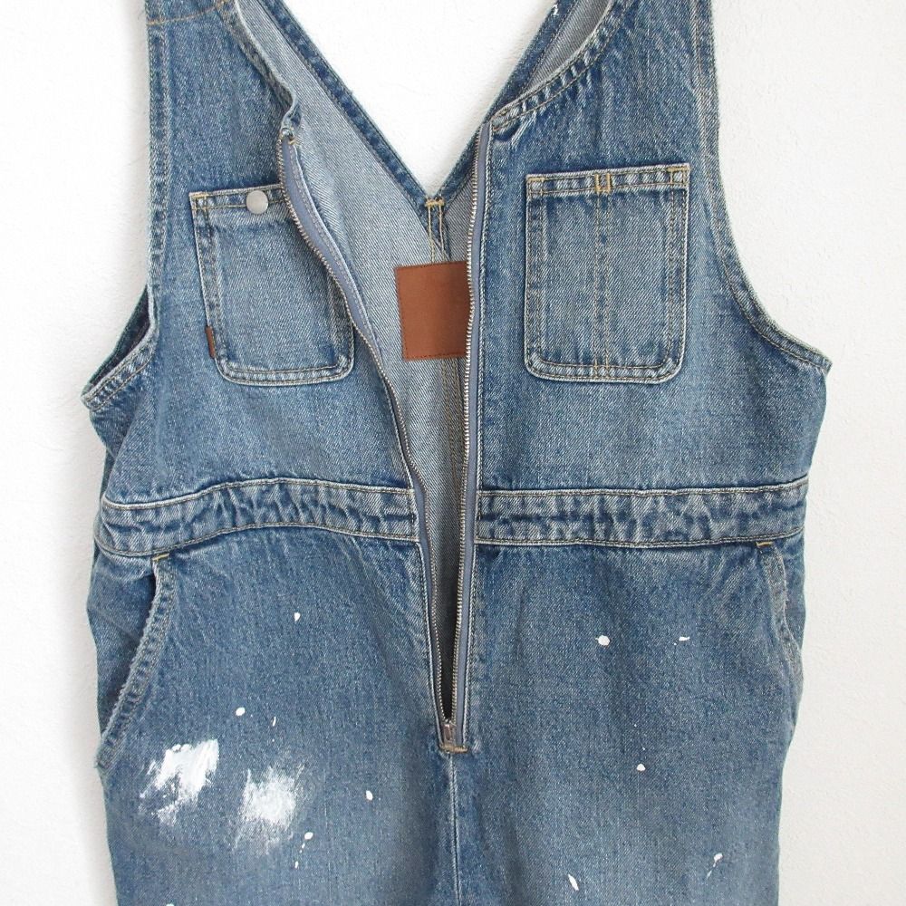 良品 24SS Spick and Span スピックアンドスパン 5 1/2 OVERALLS DENIM  