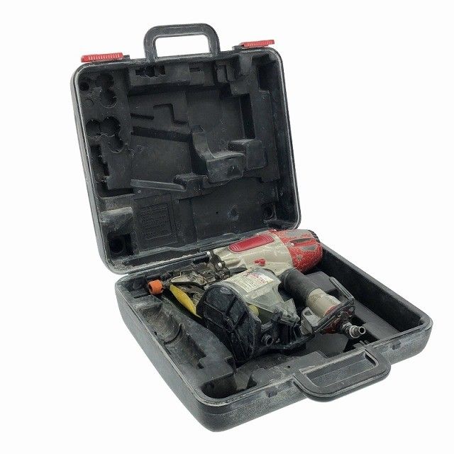 品 MAX マックス 常圧 65mm コイルネイラ CN-565CG ケース付 釘打機 釘打ち機 エアー釘打ち機 ロール釘打ち116696