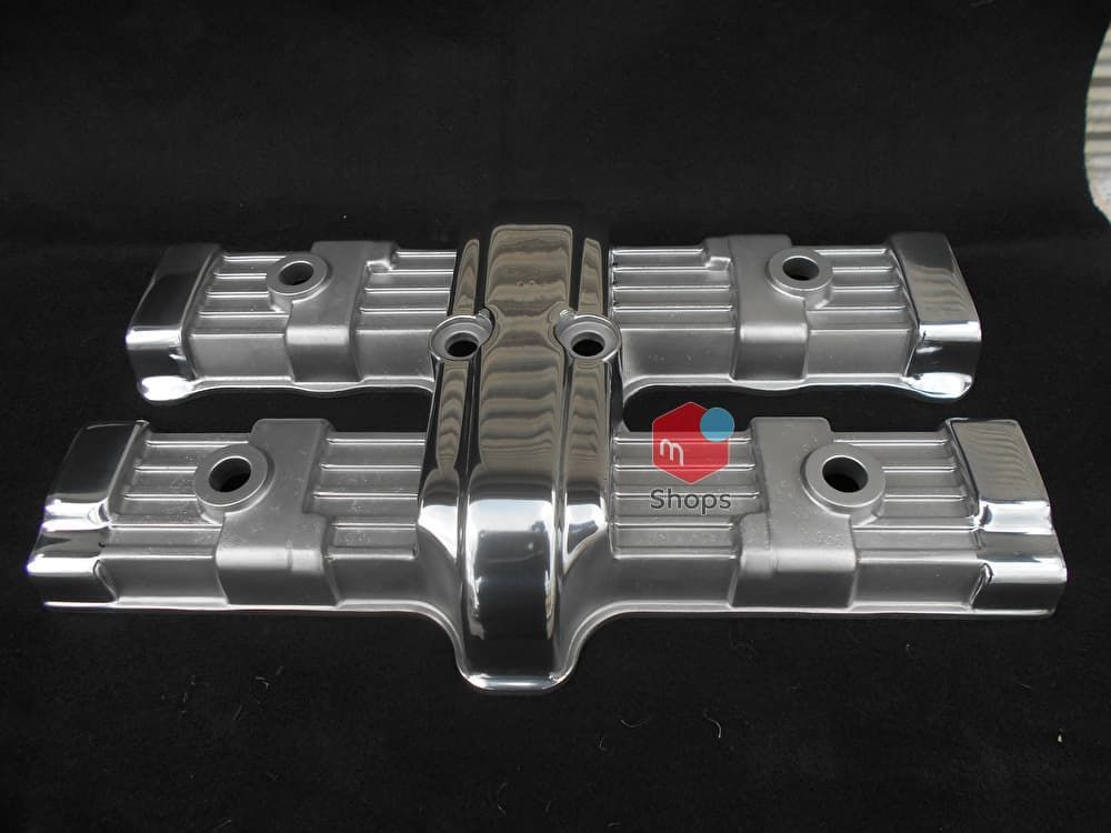 CBX400F ヘッドカバー 部分バフ仕上げ+ウェットブラスト仕上げ 当時物 純正品