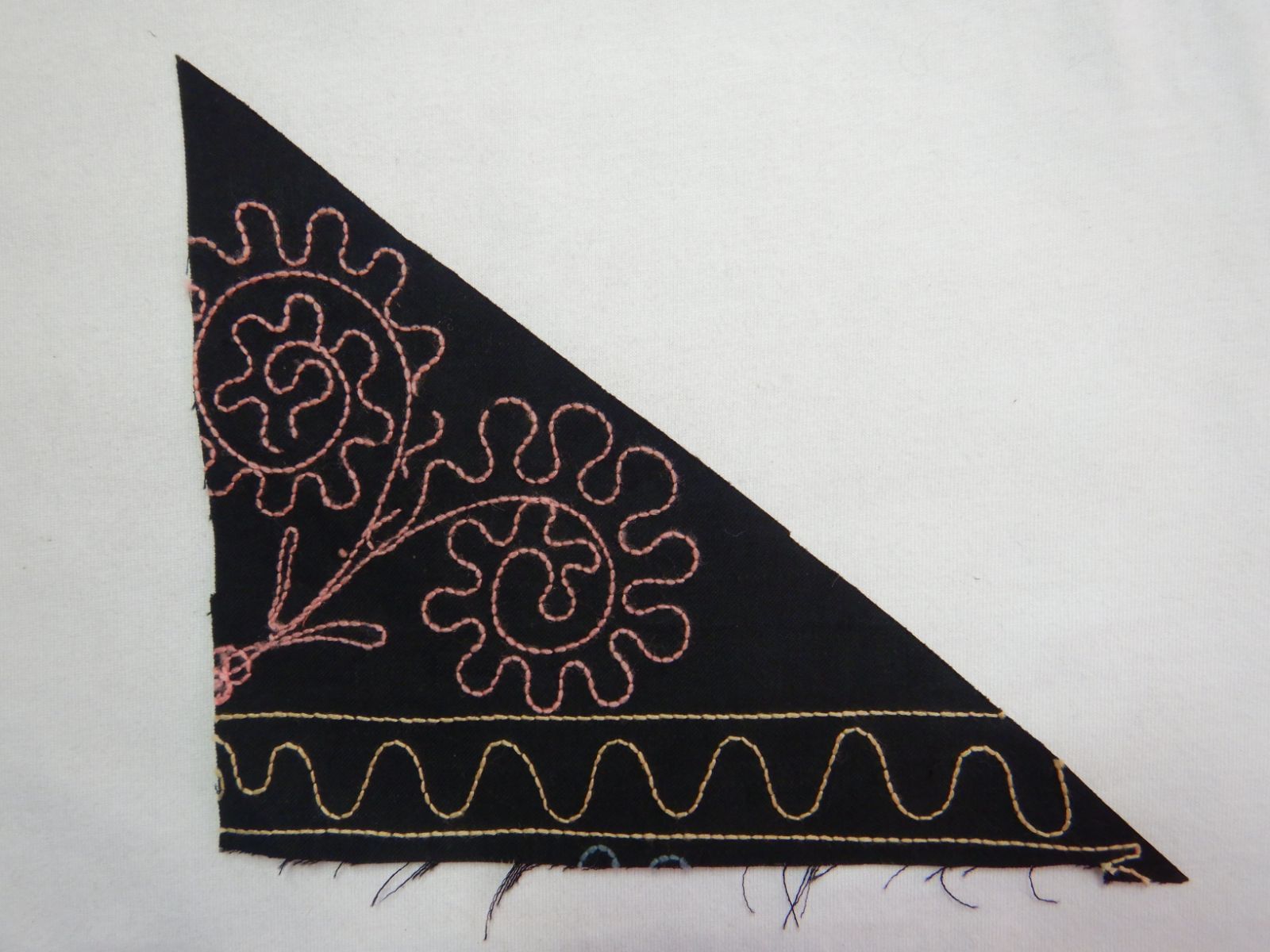 スザニ オールドはぎれ￥1000 NO.62 17.5×14.4㎝ ウズベキスタン 花