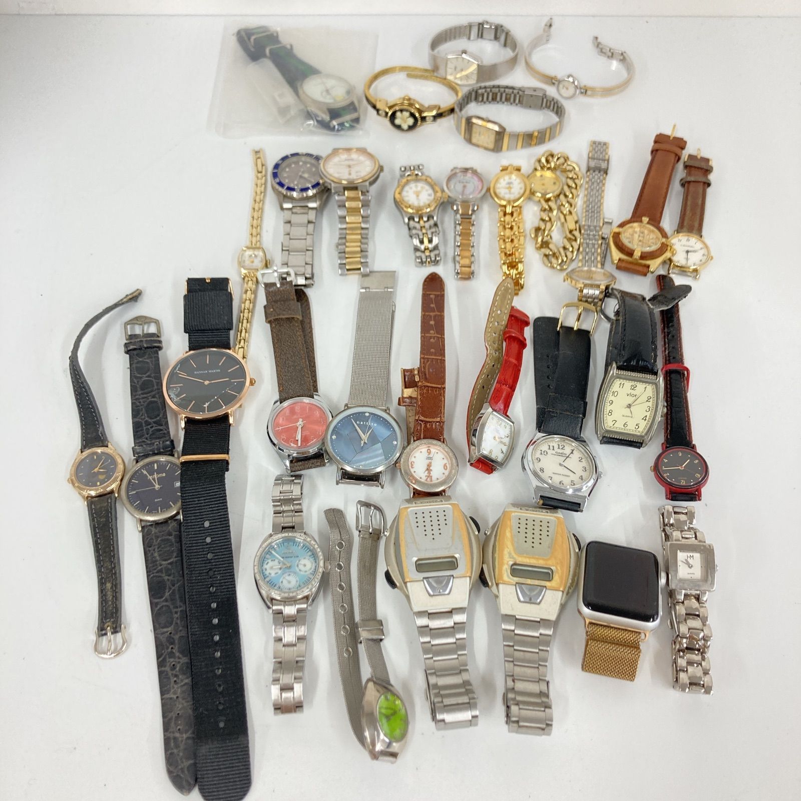 ジャンク品】腕時計まとめ売り 9本セット やわらかい