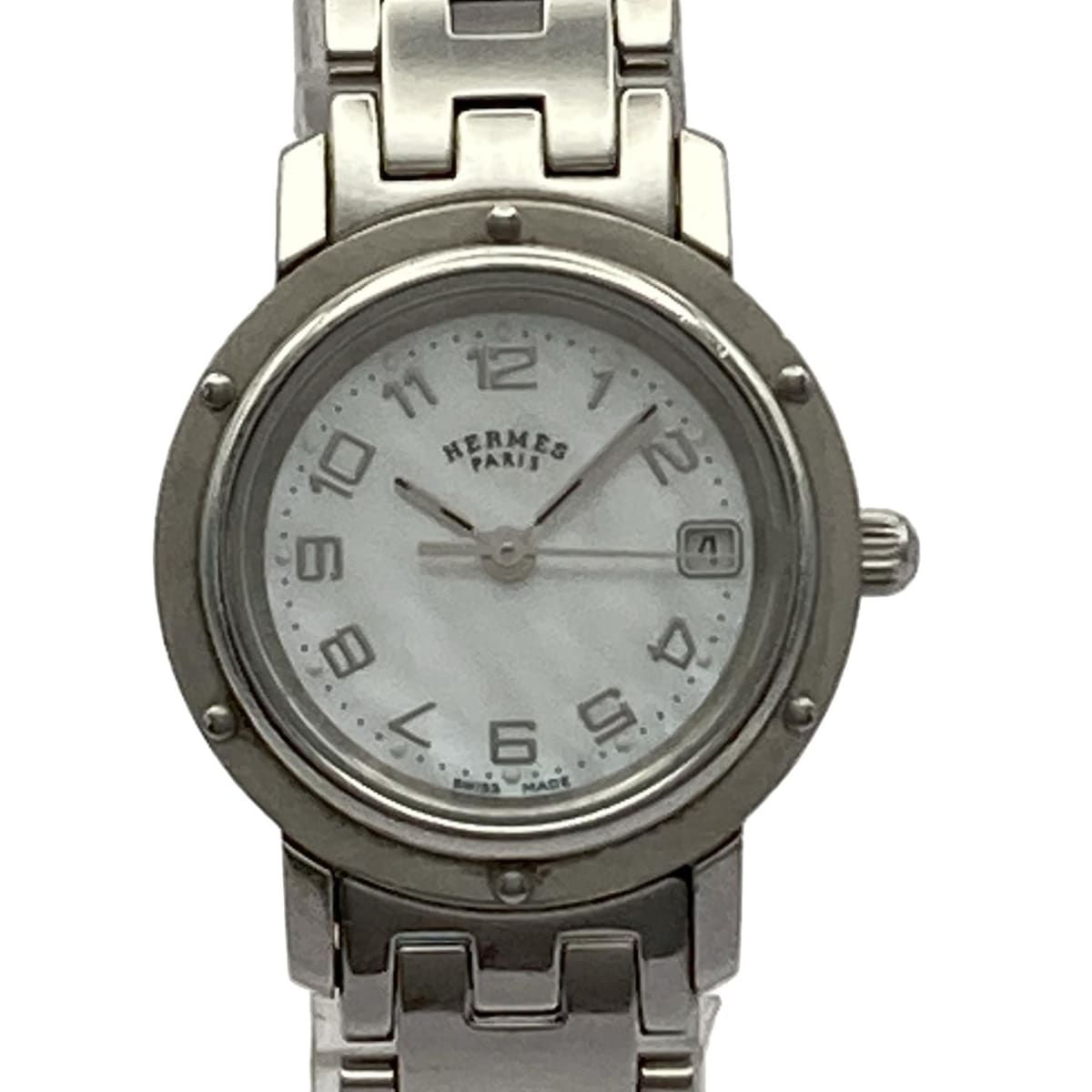 HERMES(エルメス) 腕時計 クリッパー CL4.210 レディース SS