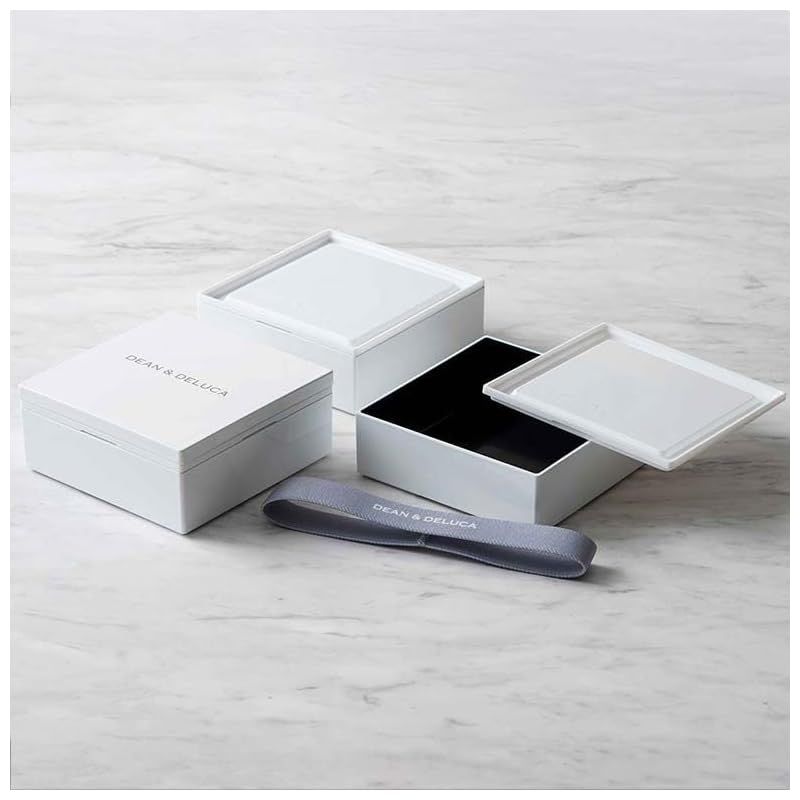 DEAN - DELUCA ディーンアンドデルーカ 三段重小とクーラーバッグ ブラック Mサイズ セット 0