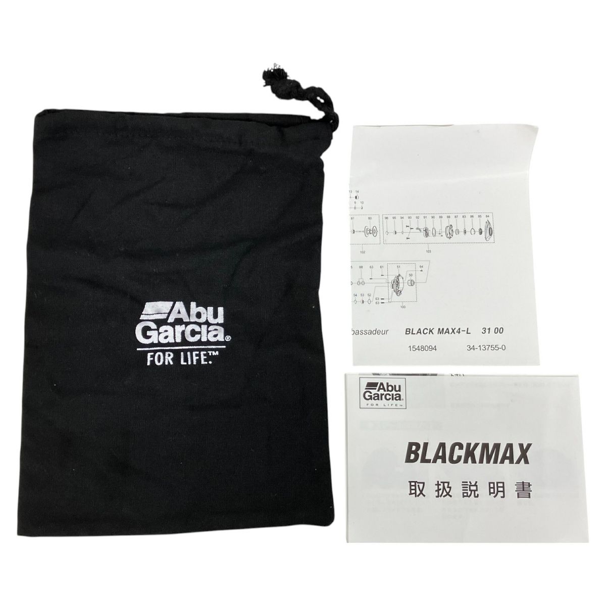 AbuGarcia アブガルシア BLACKMAX4-L ベイトリール 未使用