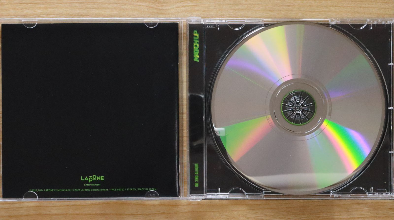 【mc】 アイエヌアイ CD 12/17（日）追記>2ND ALBUM『MATCH UP』 2024年2月14日（水