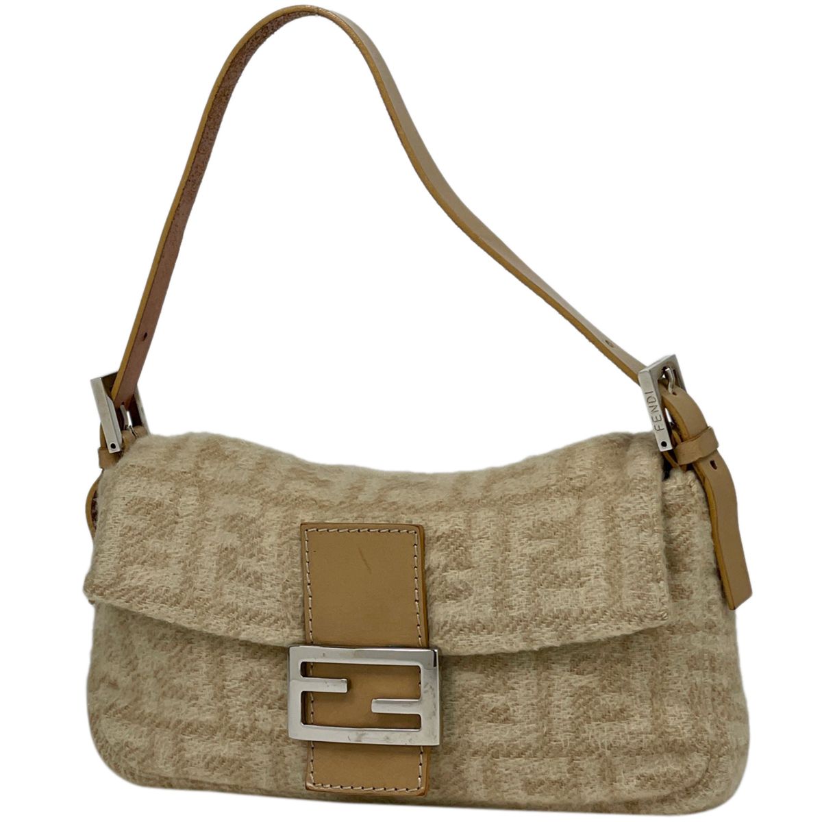 Fendi Baguette フェンディ バゲット ウール ズッカ柄 バッグ Fendi Baguette フェンディ バゲット ウール ズッカ柄 バッグ