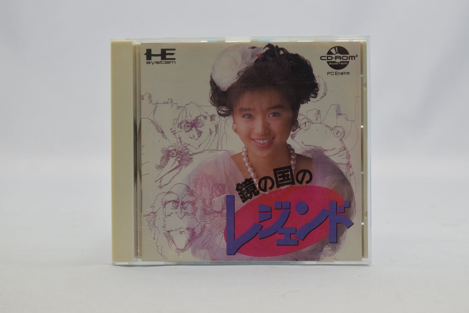 18_002Z) PCエンジンCDソフト CD-ROM2 鏡の国のレジェンド